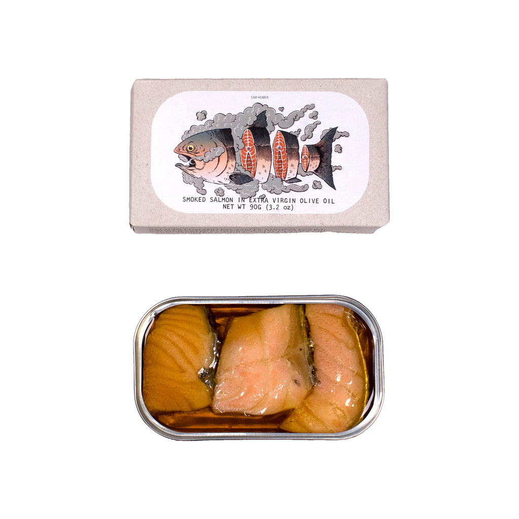 Smoked Salmon Fillet in Olive Oil