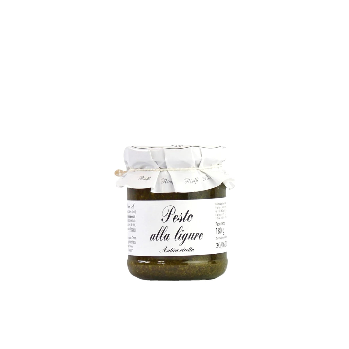Basil Pesto (Ligurian Style)